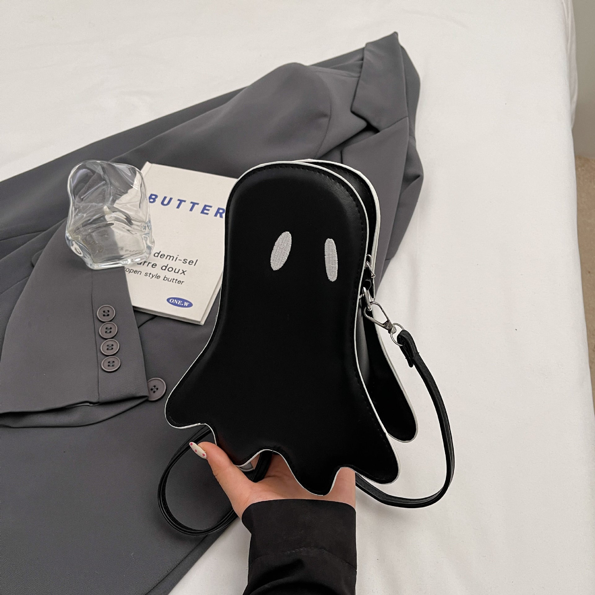 Ghost Kid Messenger Bag