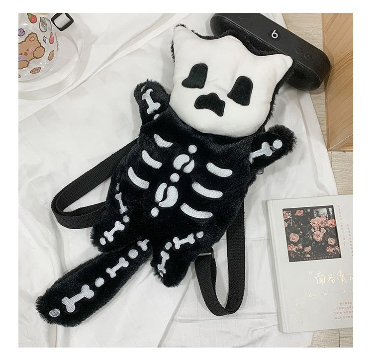 Cute Backpack Stuffed Toy Doll Pillow