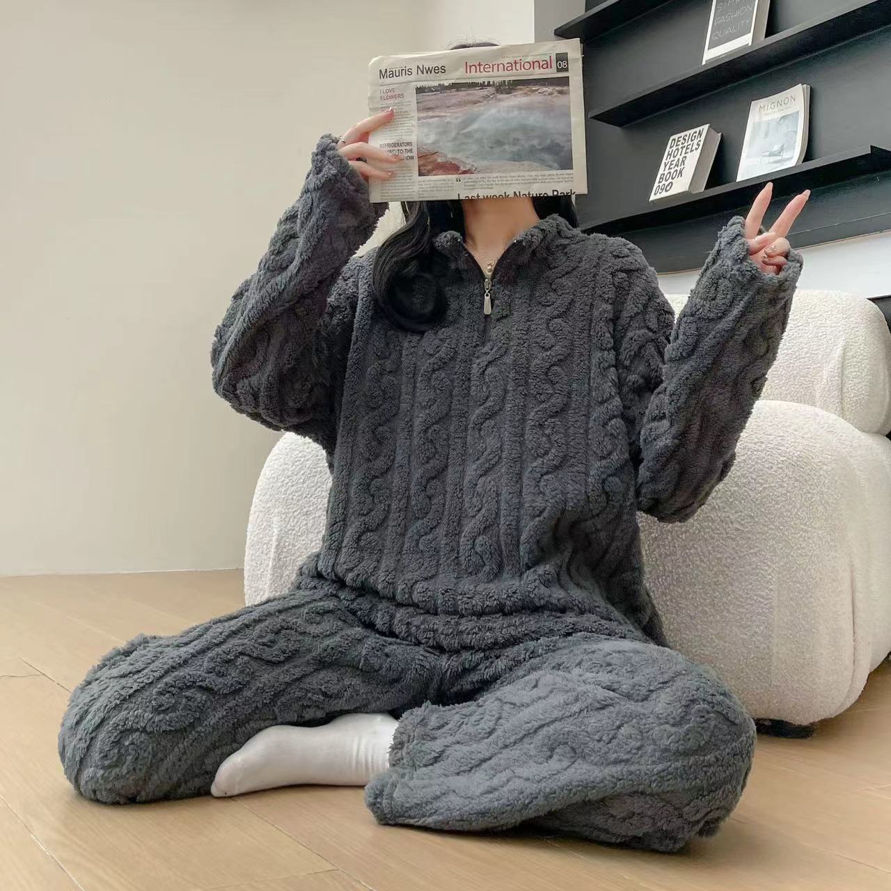 Coral Fleece Pajamas Sleepwear