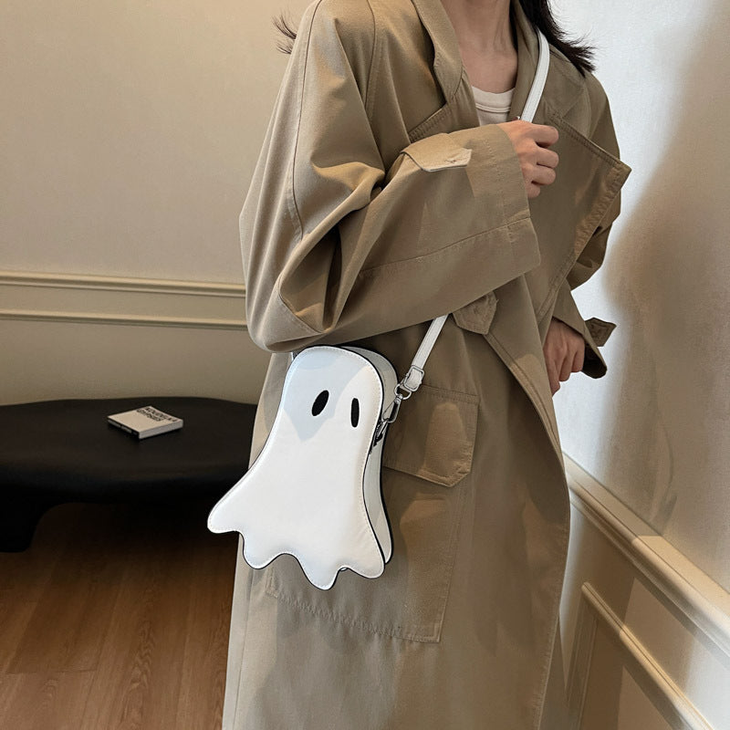 Ghost Kid Messenger Bag