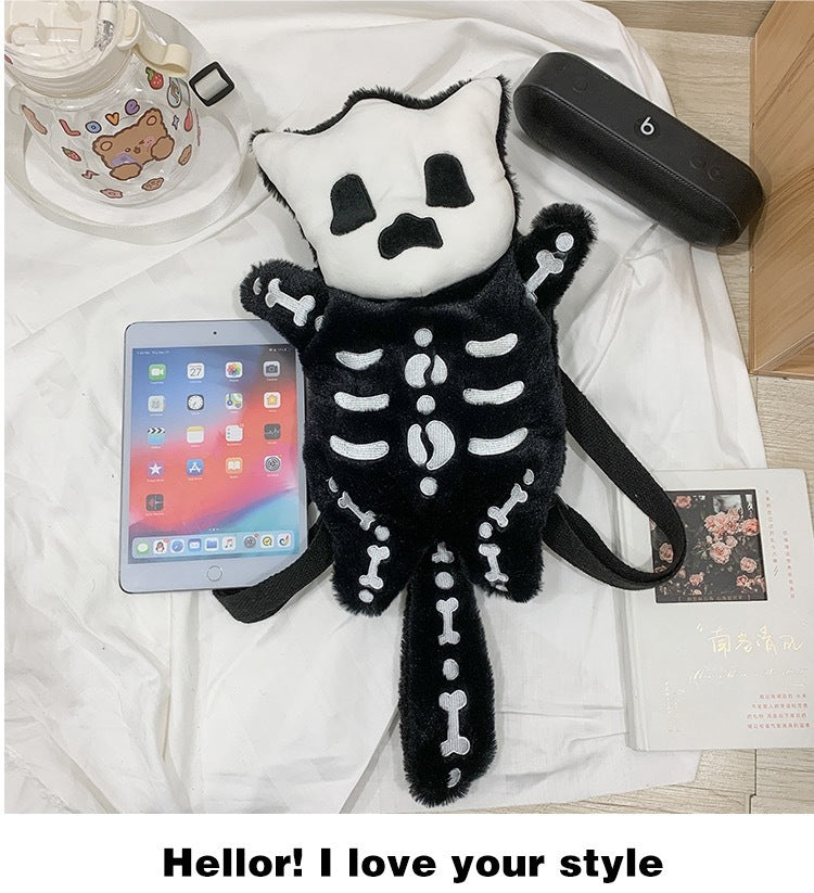 Cute Backpack Stuffed Toy Doll Pillow
