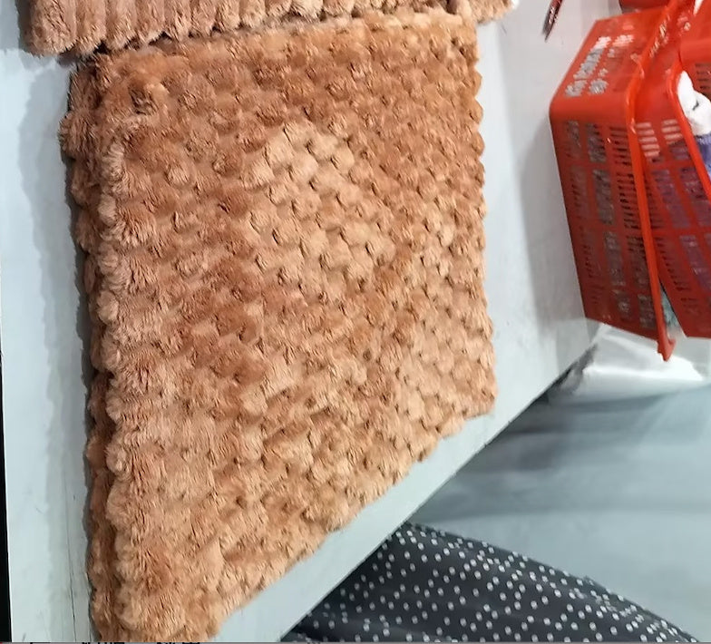 Coral Flannel Blanket