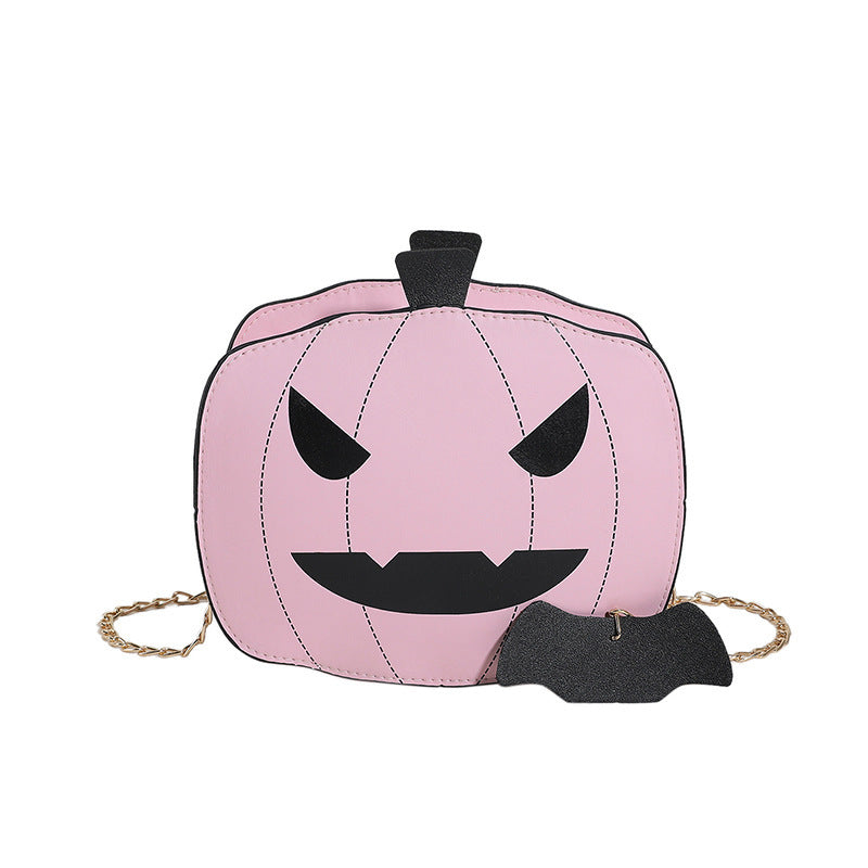 Pumpkin Shoulder Bag For Girls