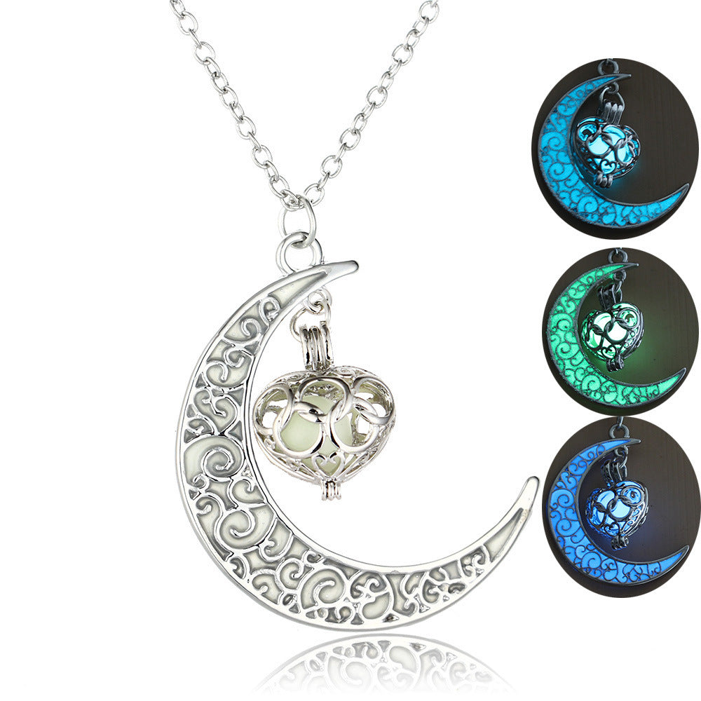 Luminous Flame Dragon Necklace