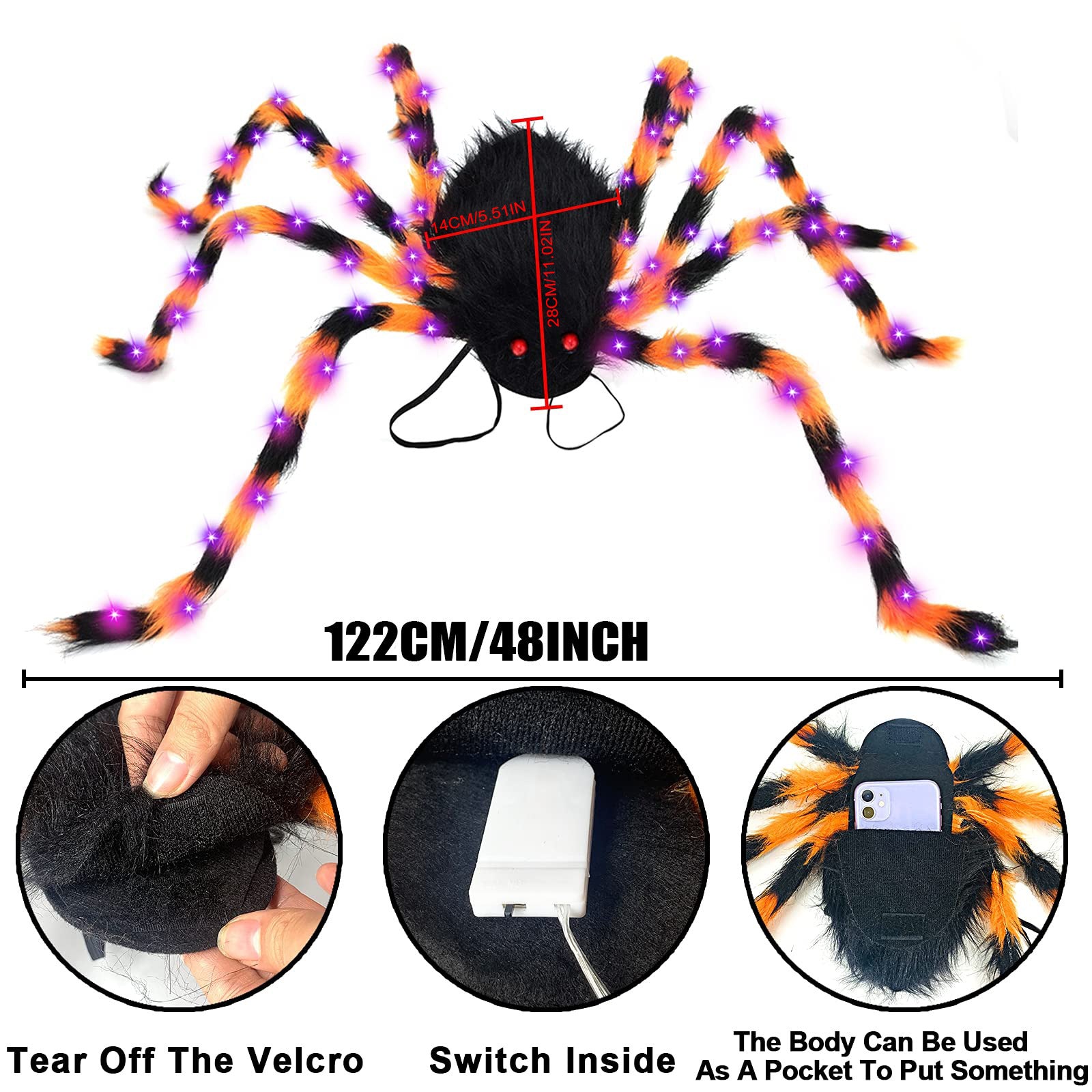 Halloween Spider Backpack