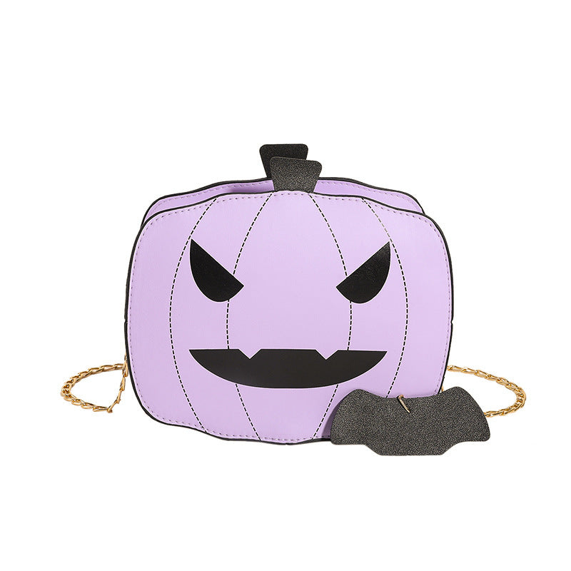 Pumpkin Shoulder Bag For Girls