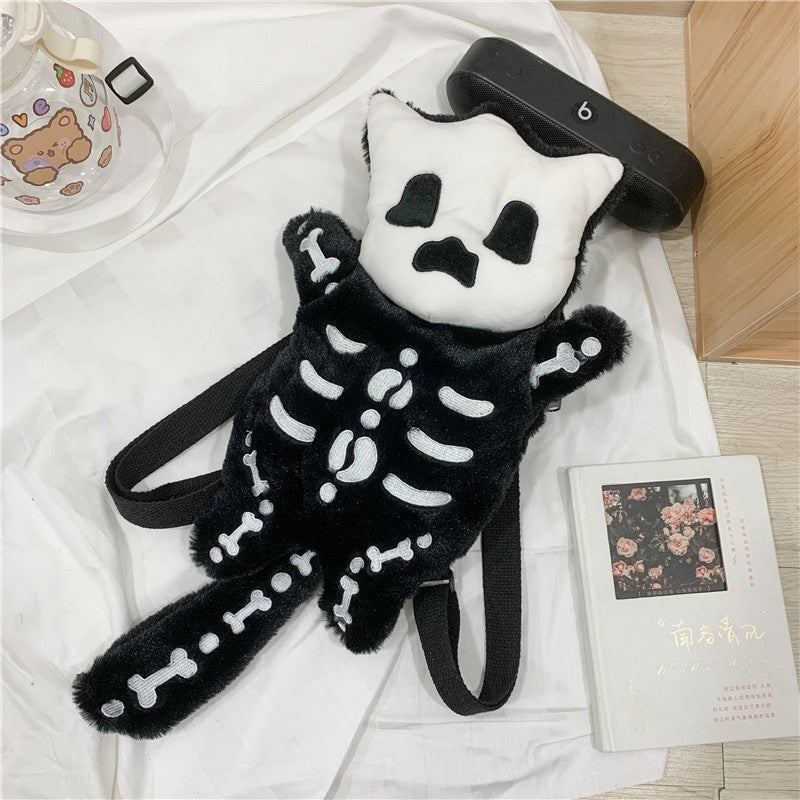 Cute Backpack Stuffed Toy Doll Pillow