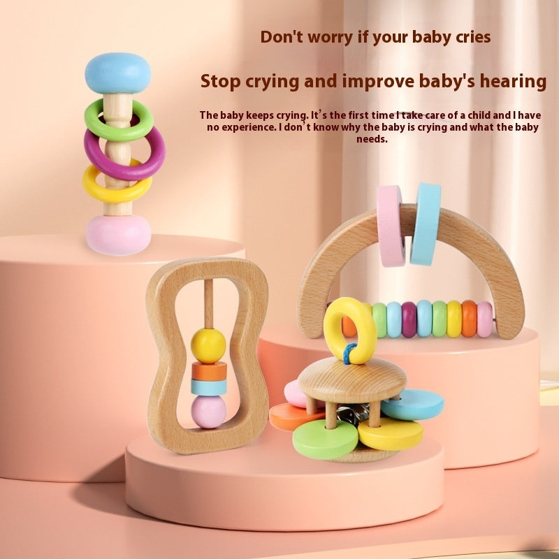 Hand-held Rattle Early Education Toys For Babies