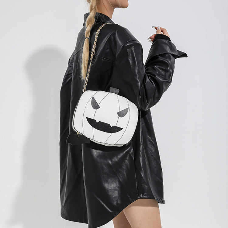 Pumpkin Shoulder Bag For Girls