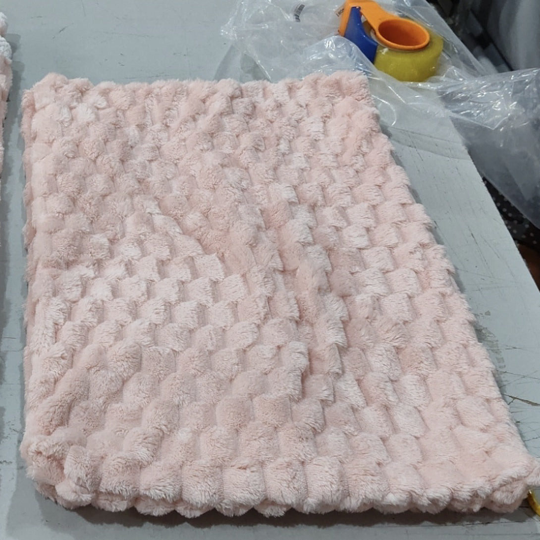 Coral Flannel Blanket