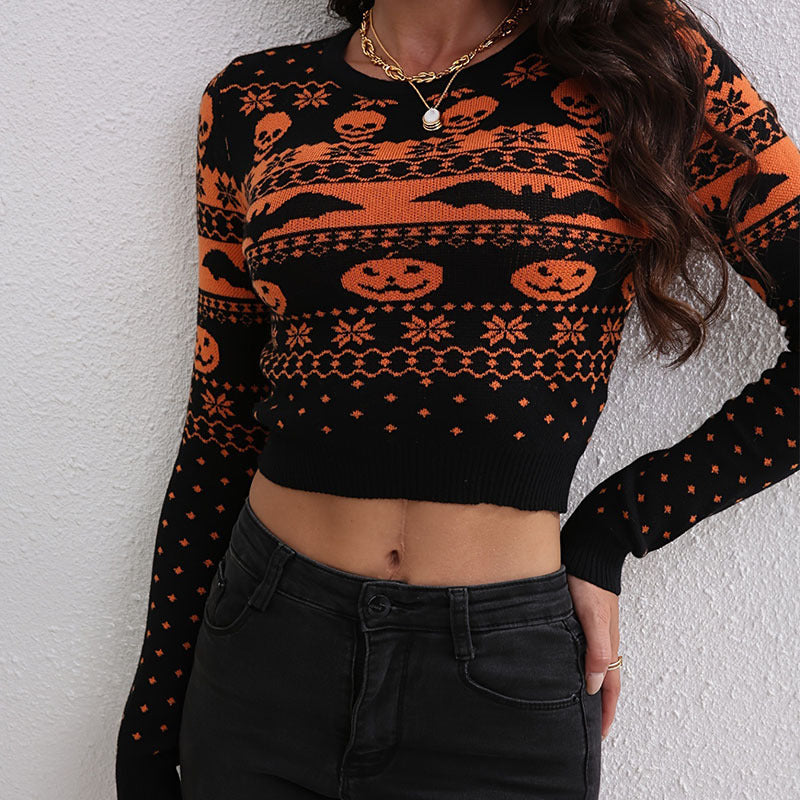 Fashion Round Neck Sweater
