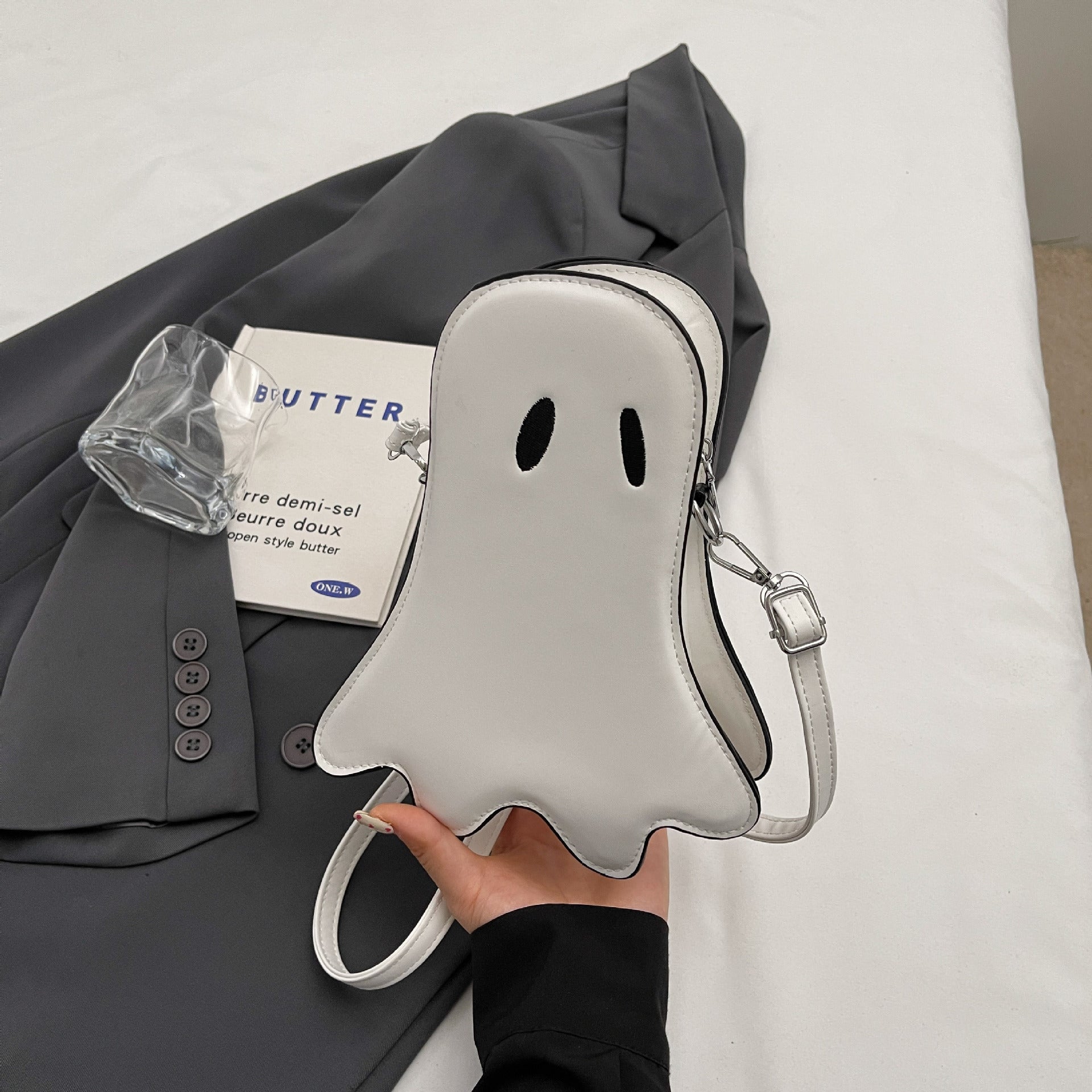 Ghost Kid Messenger Bag