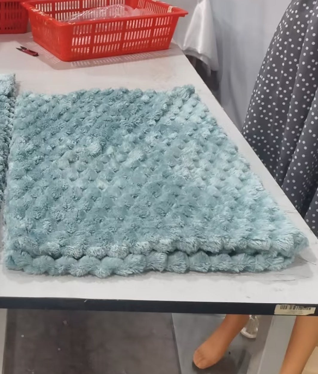 Coral Flannel Blanket